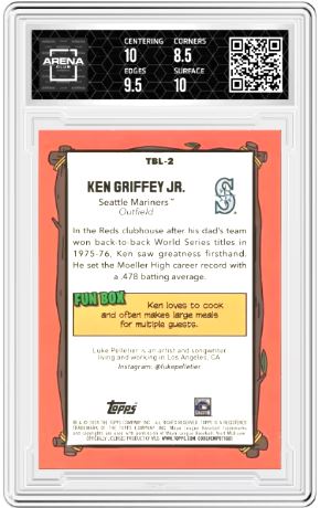 2024 Topps Big League Ken Griffey Jr #TBL-2 Big Leager Baseball Arena Club 9