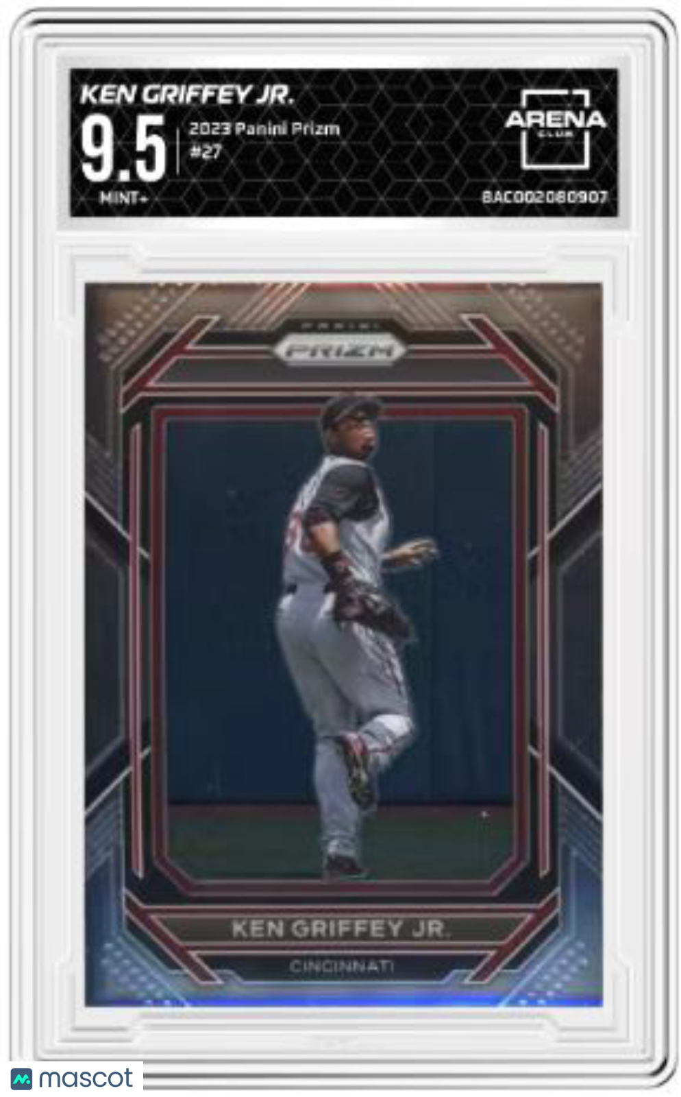 2023 Panini Prizm Ken Griffey Jr #27 Baseball Arena Club 9.5