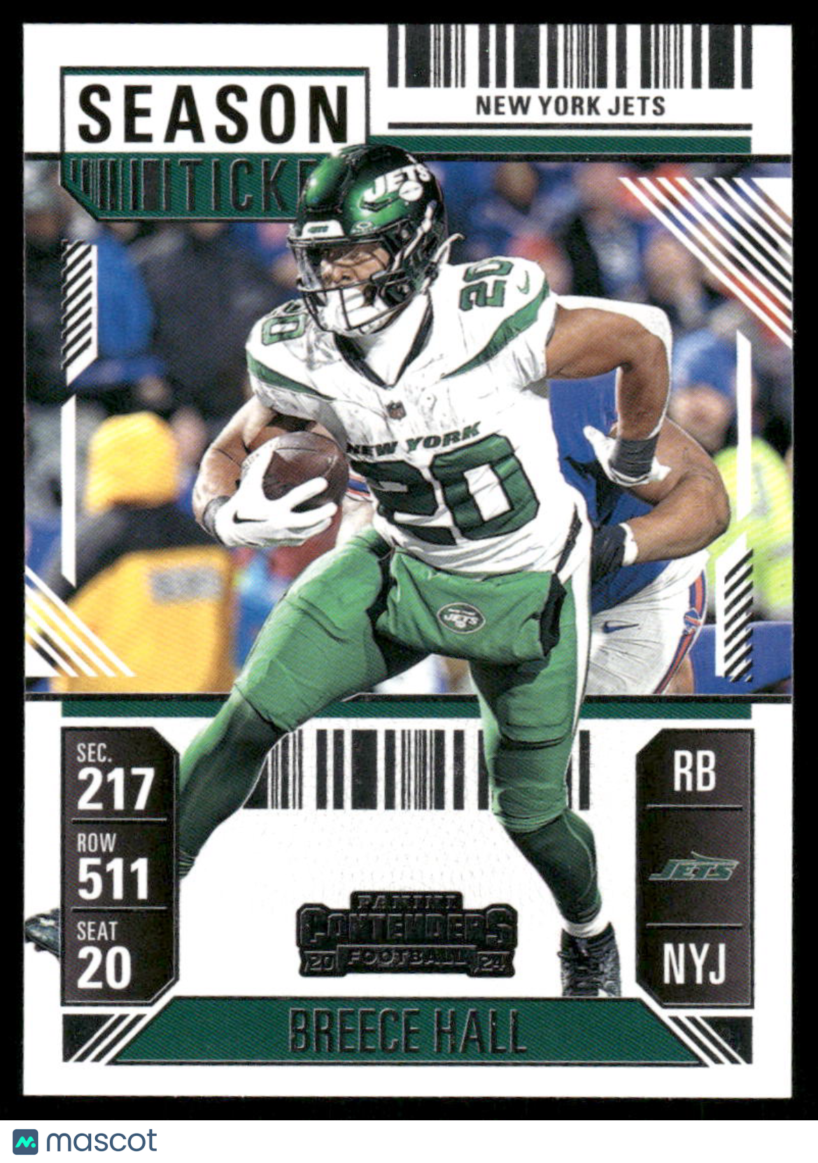 2024 Panini Contenders Football Breece Hall #76 Football