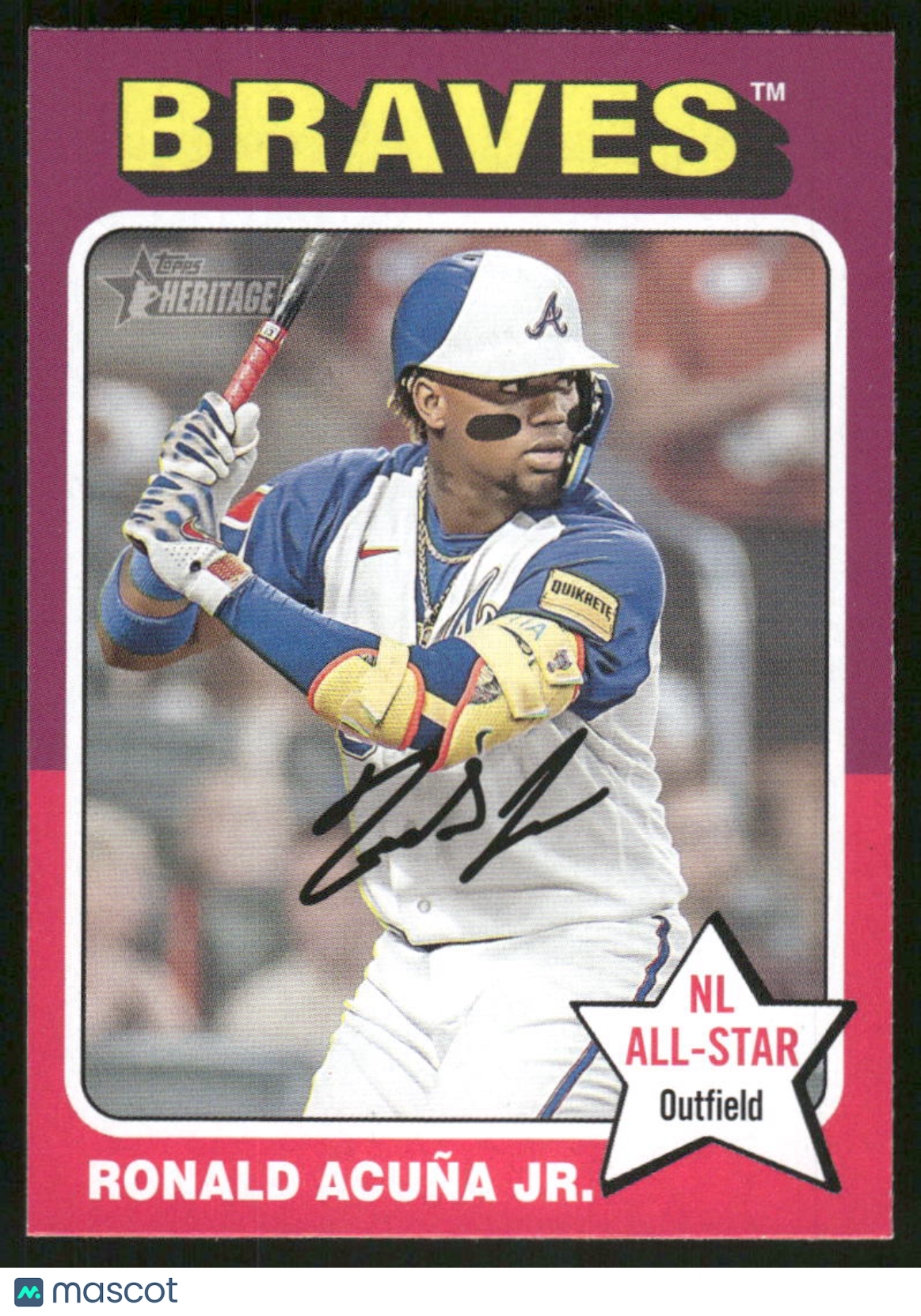 2024 Topps Heritage Ronald Acuña Jr. #321 Baseball
