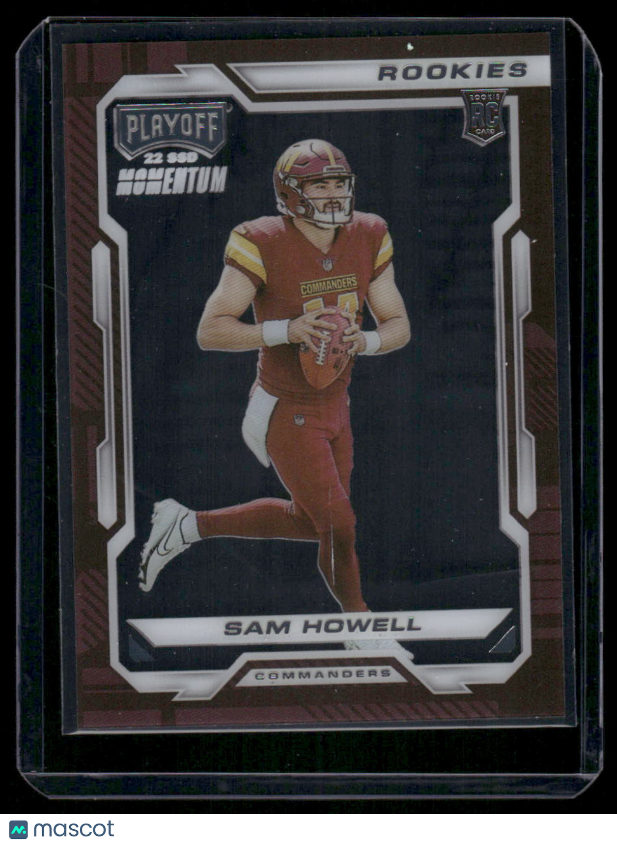 2023 Panini Chronicles Playoff Momentum Sam Howell #PMR-5 RC Football
