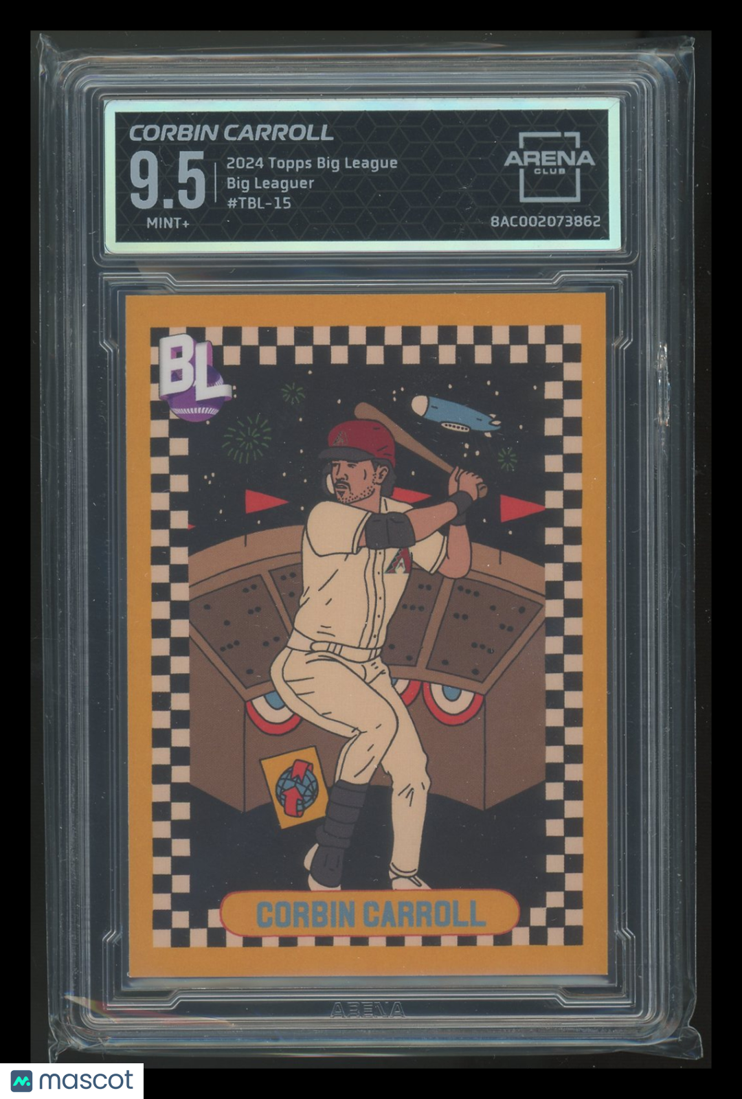 2024 Topps Big League Corbin Carroll #TBL-15 Baseball Arena Club 9.5