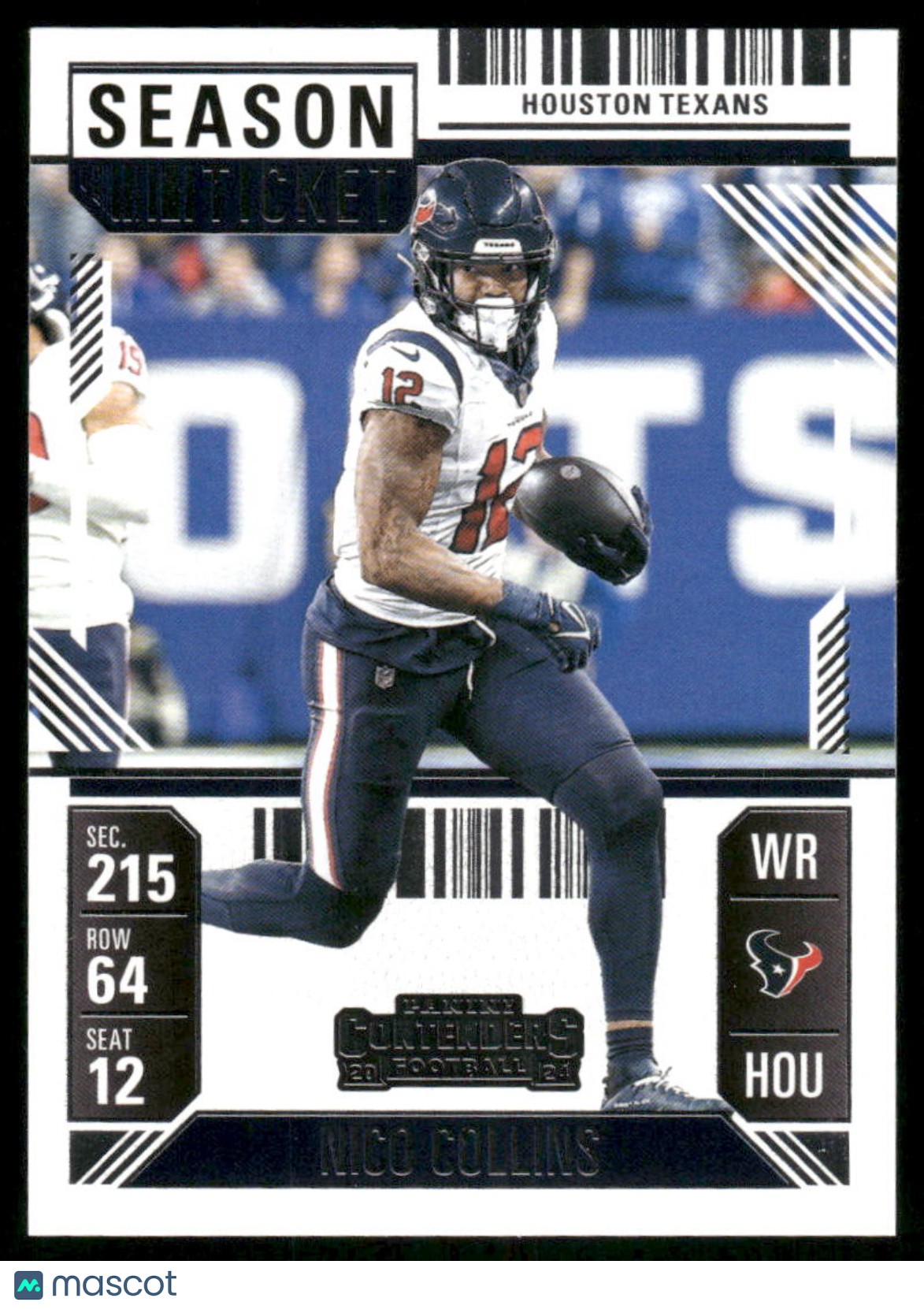 2025 Panini Contenders Football Nico Collins #41 Football