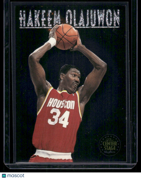1993 SkyBox Center Stage Hakeem Olajuwon #CS6 Basketball