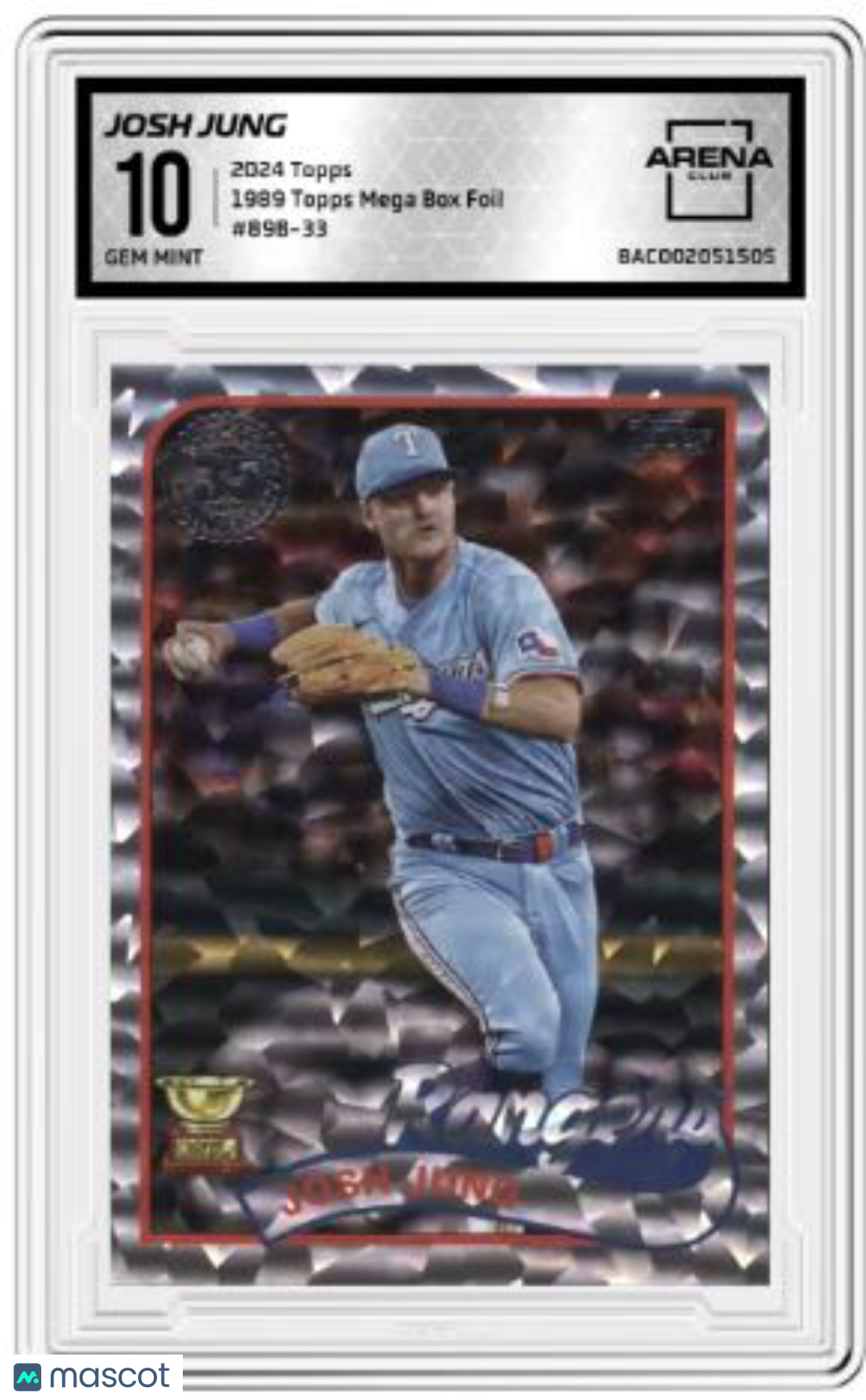 2024 Topps Josh Jung #88B-33 Baseball Arena Club 10