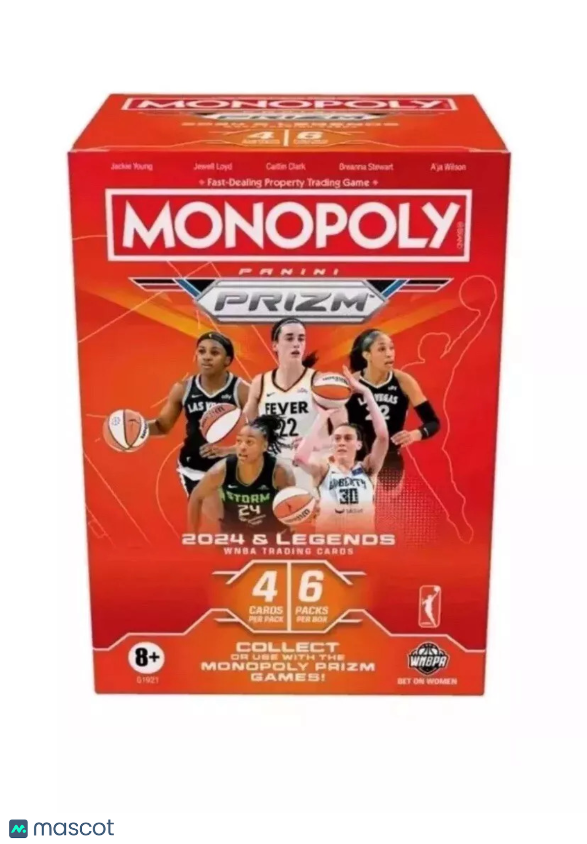 2024 Panini WNBA Monopoly Prizm Blaster
