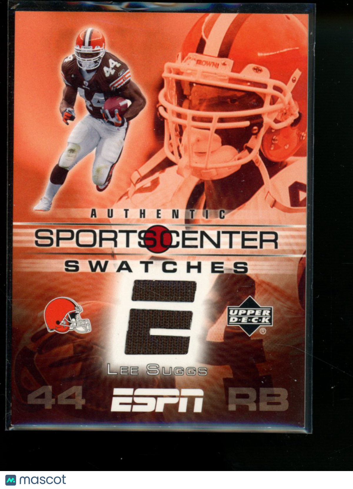 2004 Upper Deck SportsCenter Swatches Lee Suggs #SCS-LS Game Used Jersey