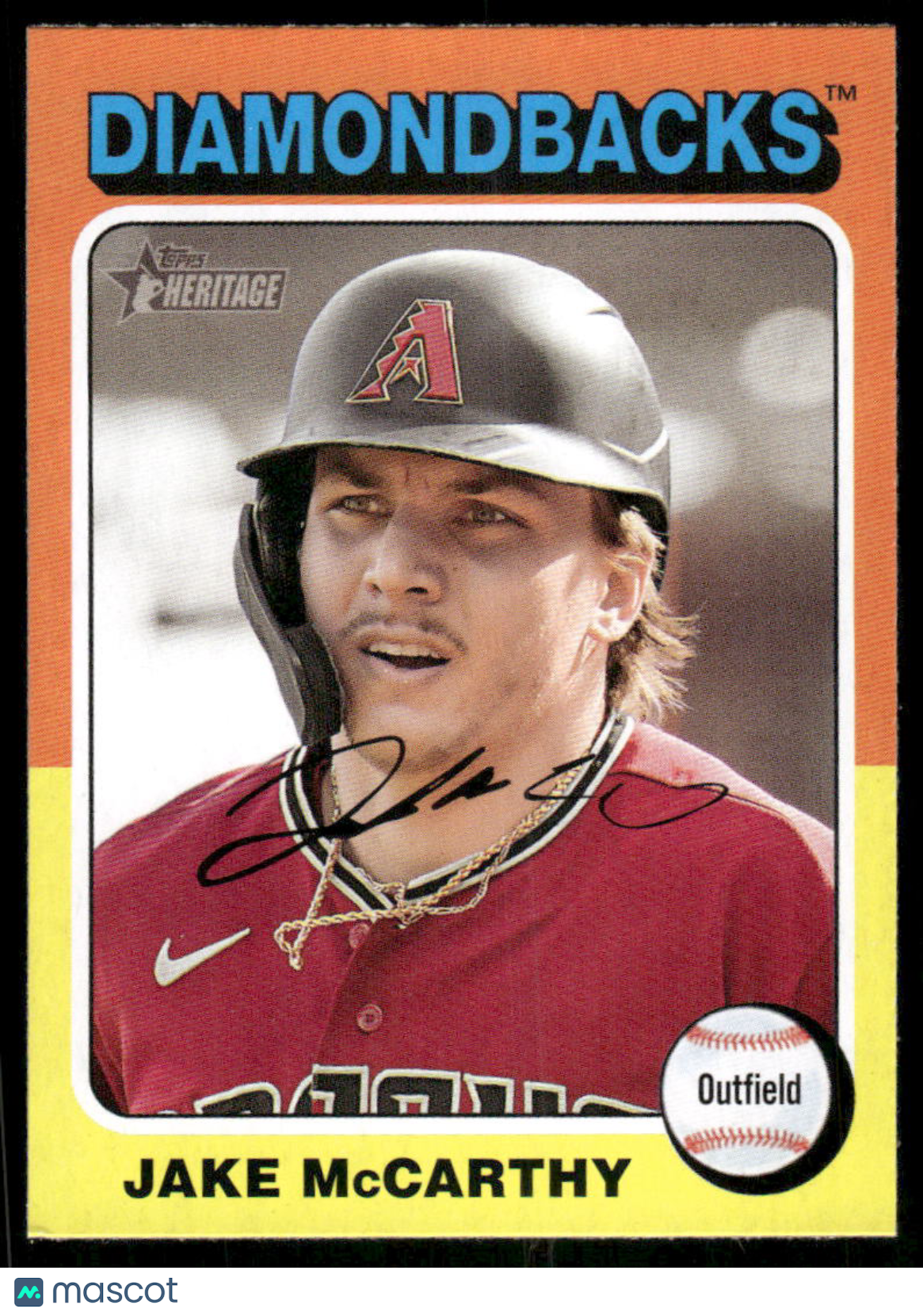 2023 Topps Heritage Jake McCarthy #214 Baseball