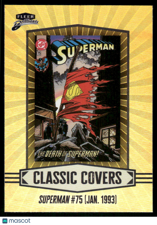 2025 Fleer Brilliants Superman Classic Covers #CC-11