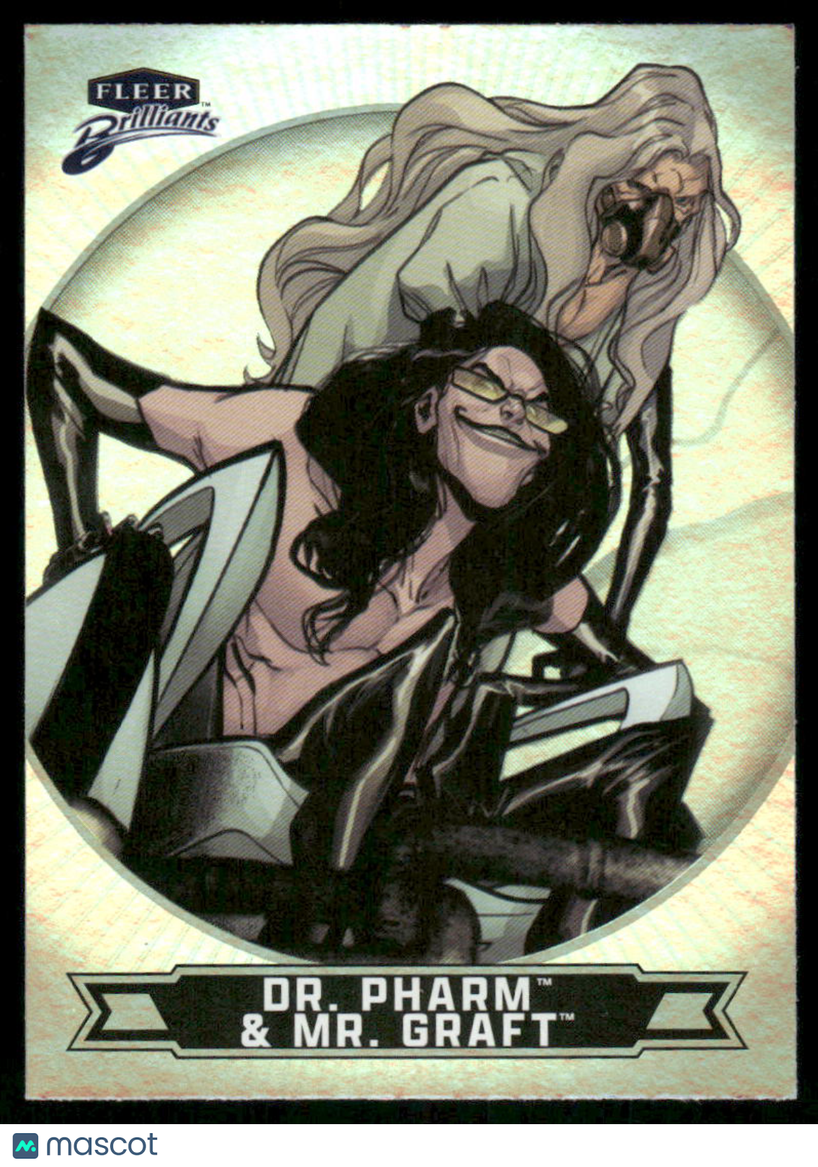 2025 Fleer Brilliants Superman Mr. Graft Dr. Pharm #90