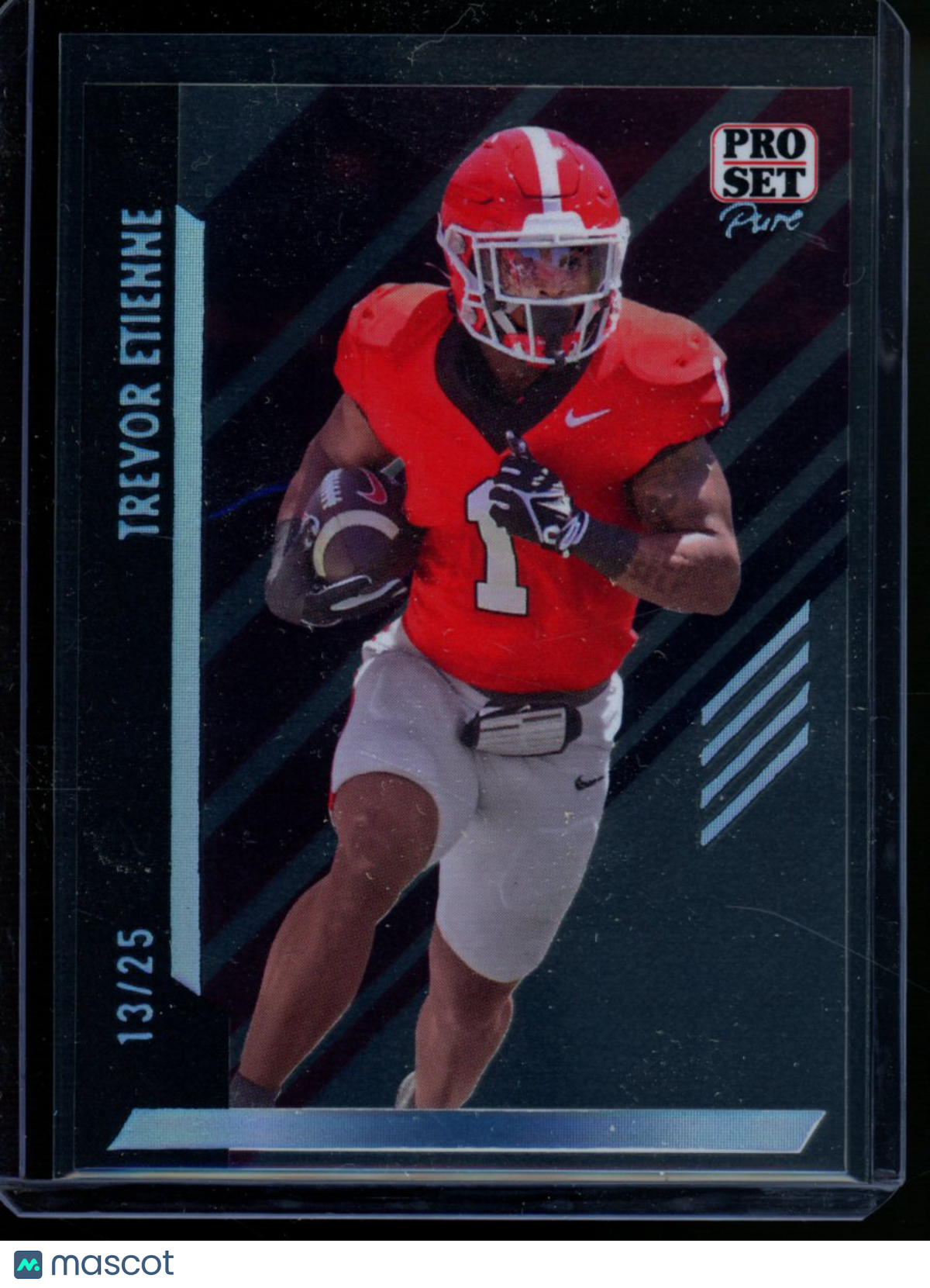 2024 Leaf Pro Set Pure Trevor Etienne #102 13/25 Football