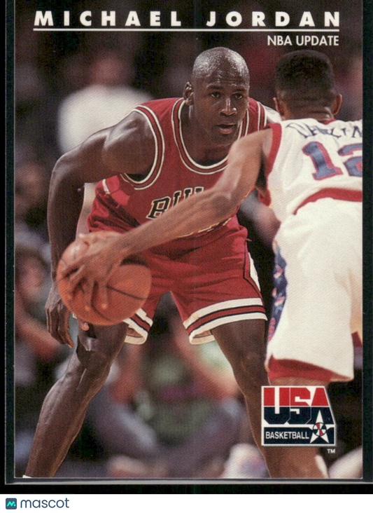 1992 SkyBox USA Basketball NBA Update Michael Jordan #37 Basketball