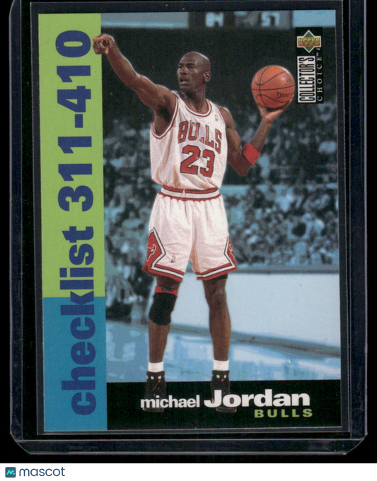 1995-96 Upper Deck Collector's Choice Michael Jordan #410 Basketball