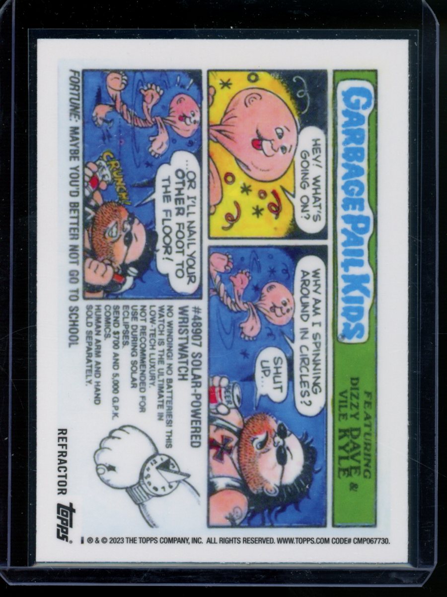 2023 Topps Garbage Pail Kids Air-Head Jed Refractor #212b
