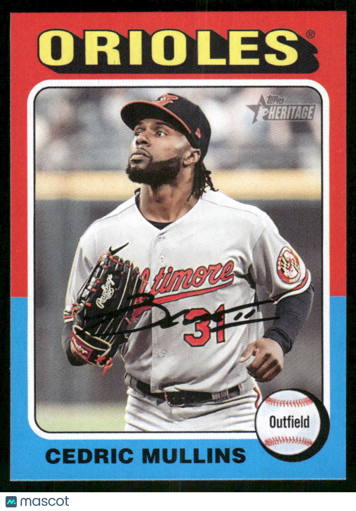 2024 Topps Heritage Cedric Mullins #479 Baseball