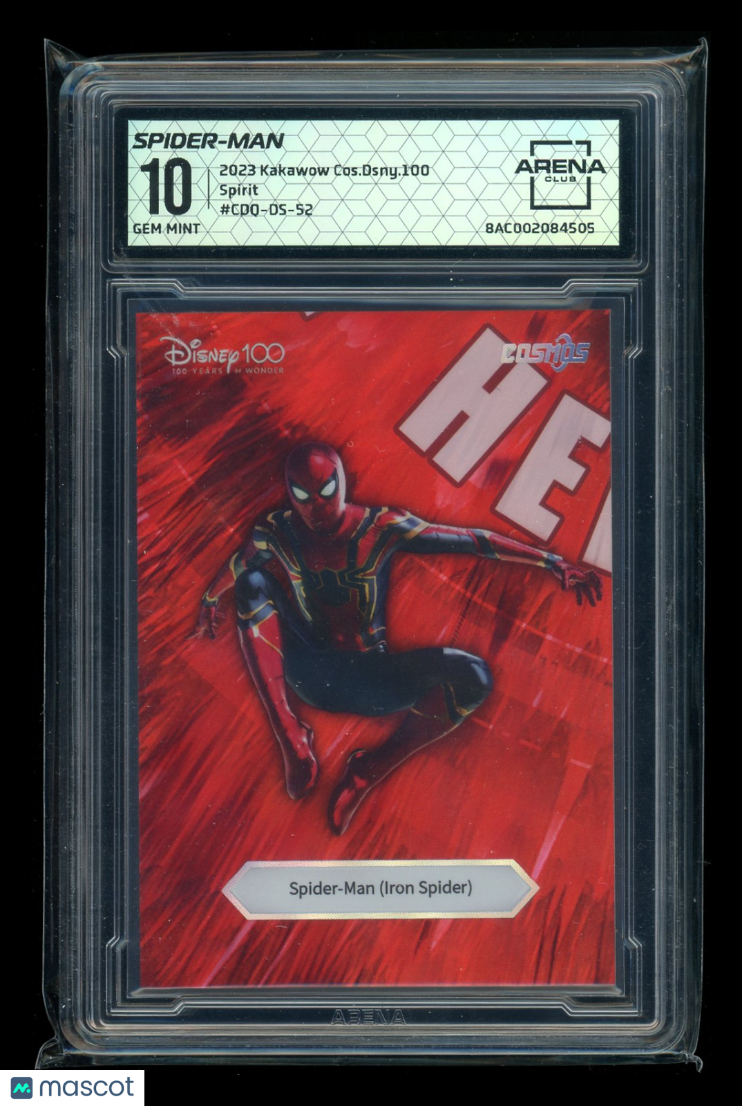 2023 Kakawow Cos.Ding.100 Split Spider-Man (Iron Spider) #CDQ-DS-52 AC 10