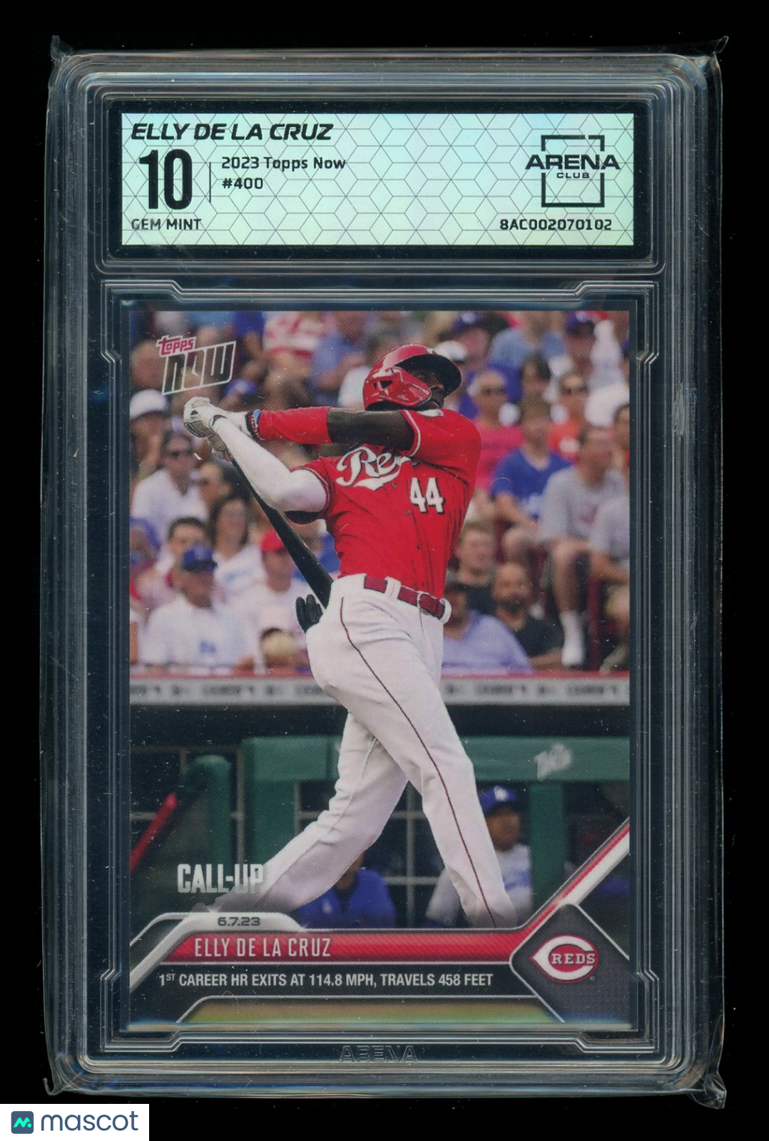2023 Topps Now Elly De La Cruz #400 Baseball Arena Club 10