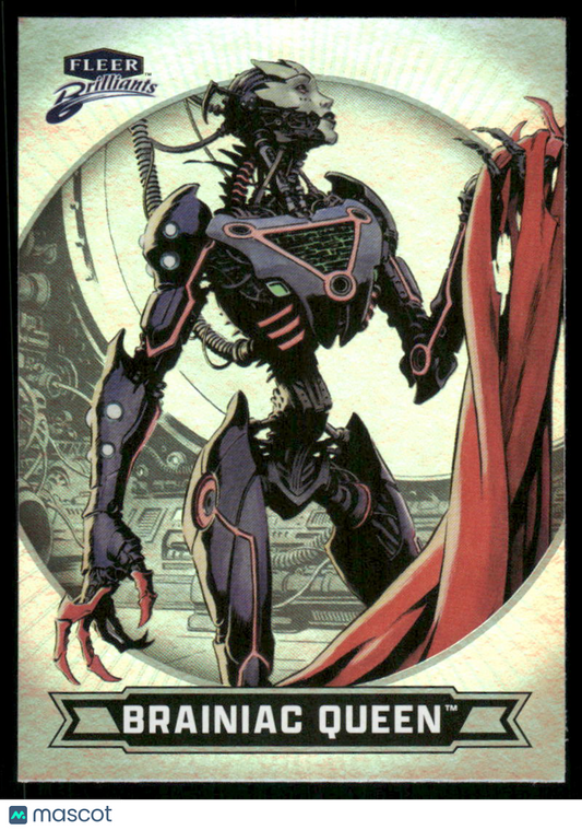 2025 Fleer Brilliants Superman Brainiac Queen #60