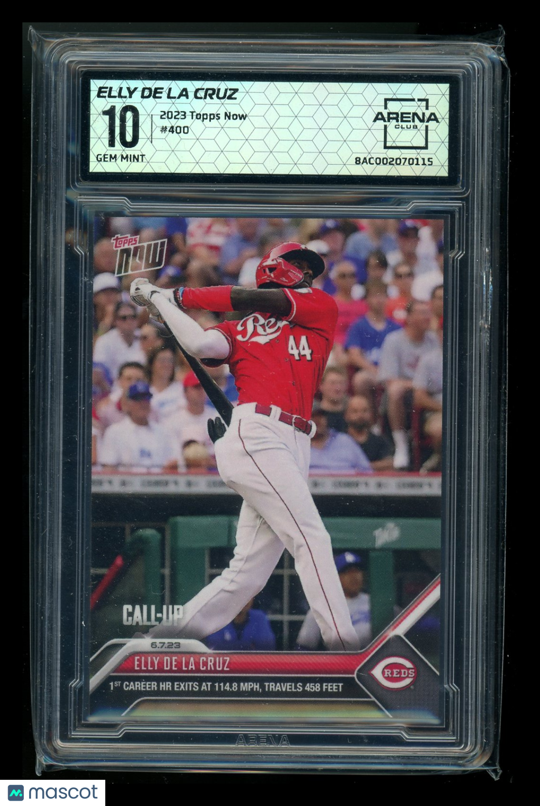 2023 Topps Now Elly De La Cruz #400 Baseball Arena Club 10
