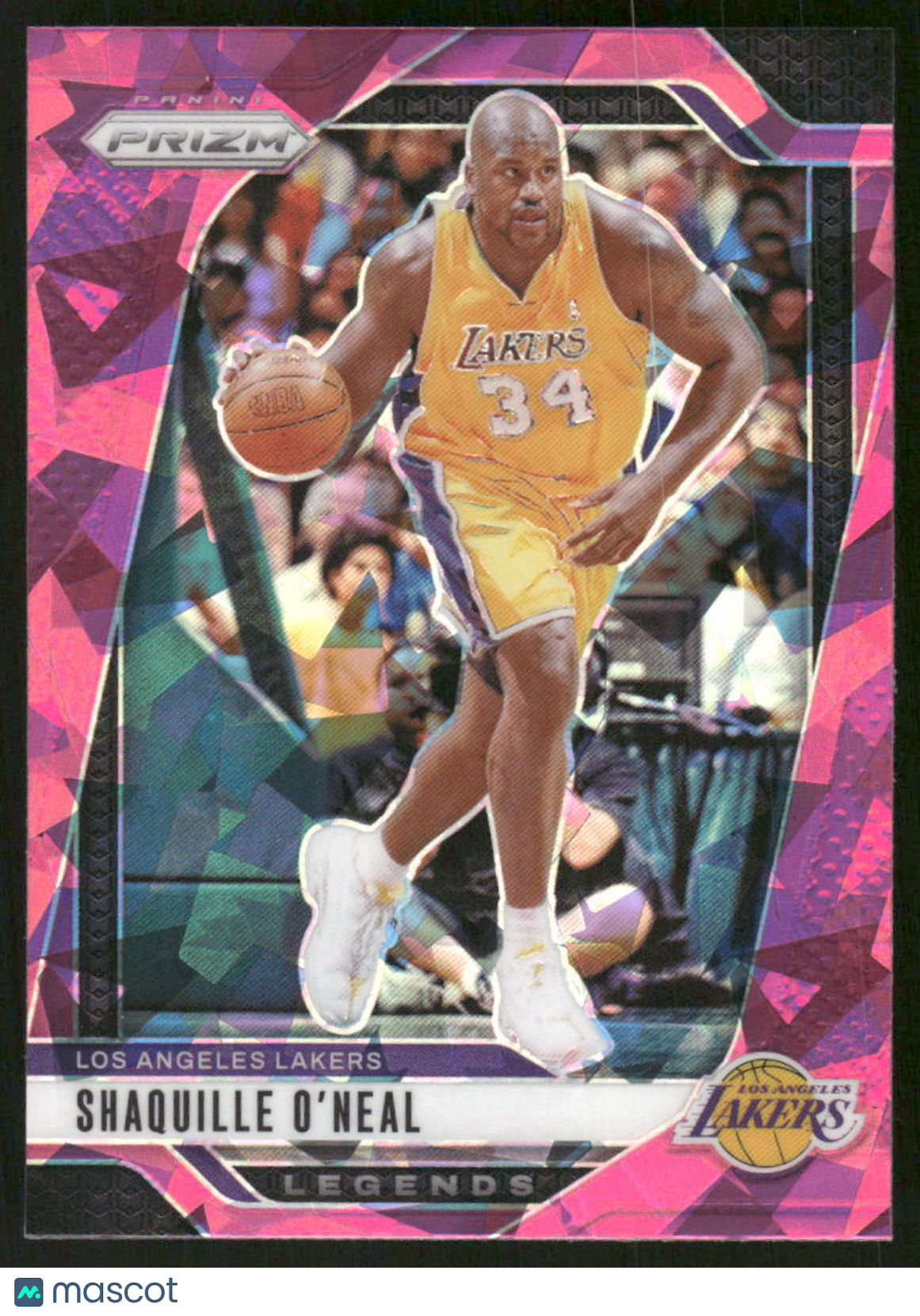 2024-25 Panini Prizm Shaquille O'Neal #290 Pink Pink Ice Basketball
