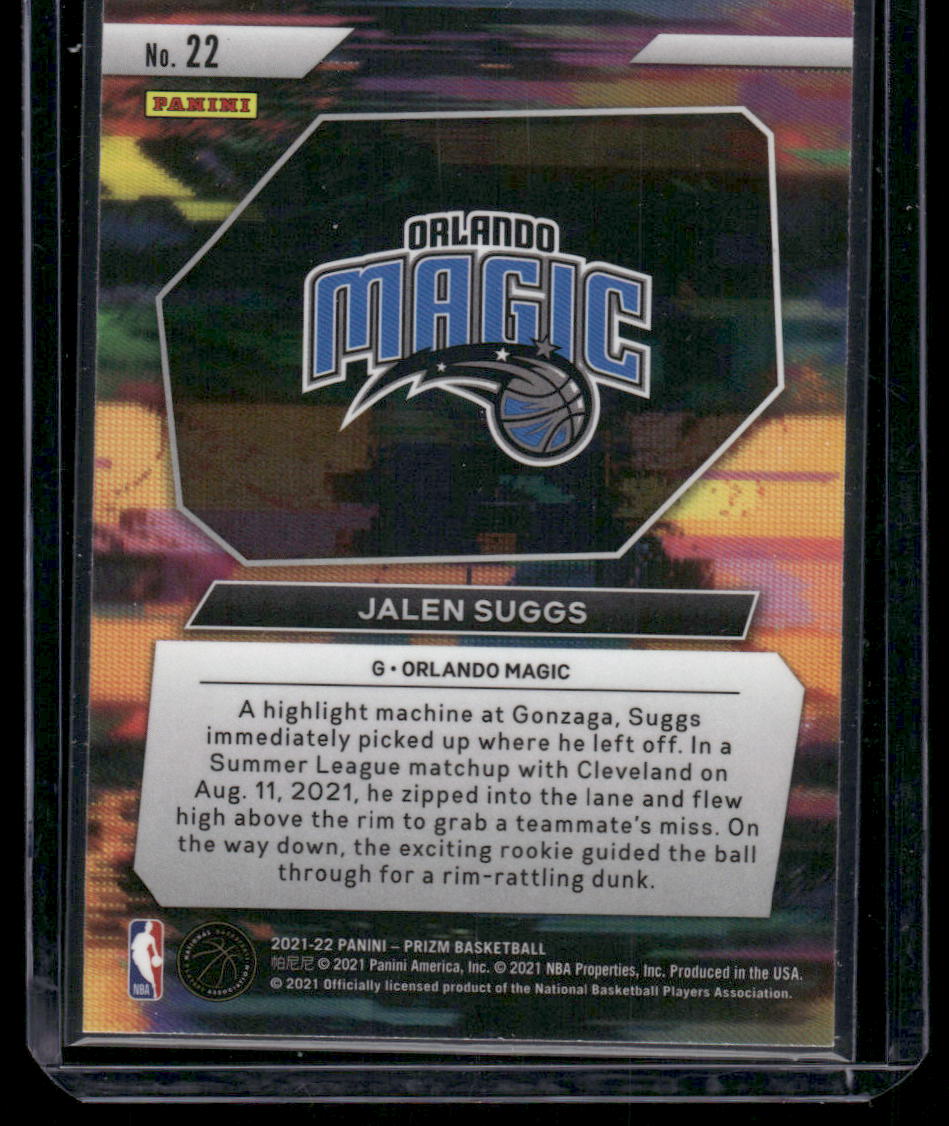 2021-22 Panini Prizm Instant Impact Jalen Suggs #22 RC Basketball
