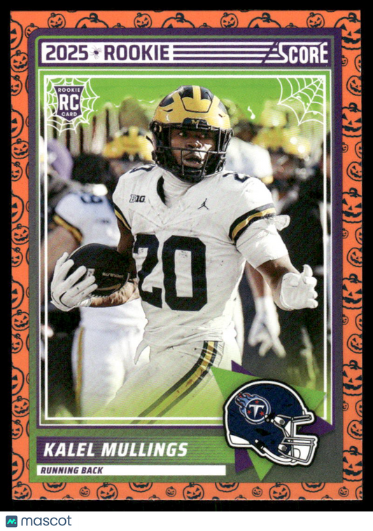 2025 Score A Treat Kalel Mullings #62 RC Football