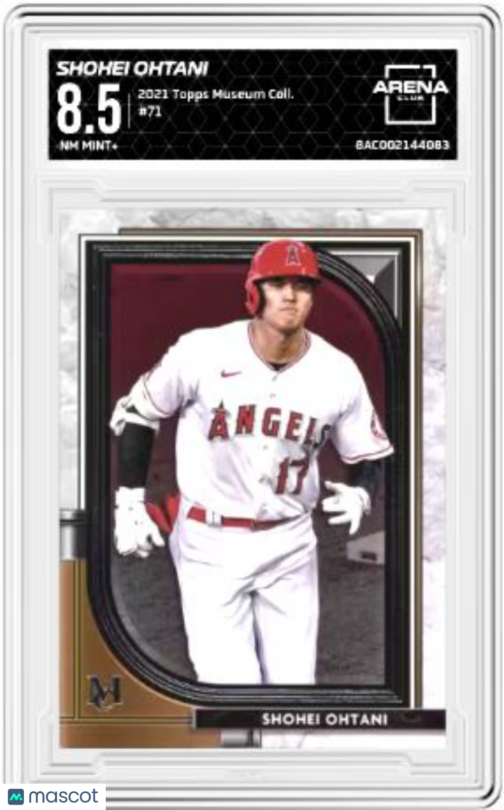 2021 Topps Museum Collection Shohei Ohtani #71 Baseball AC 8.5