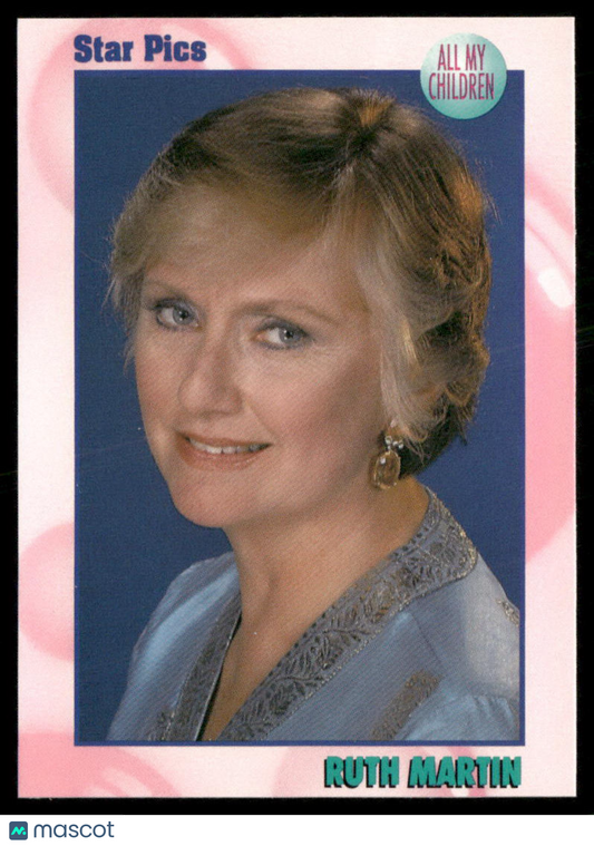 1991 Star Pics All My Children Ruth Brent Martin #5