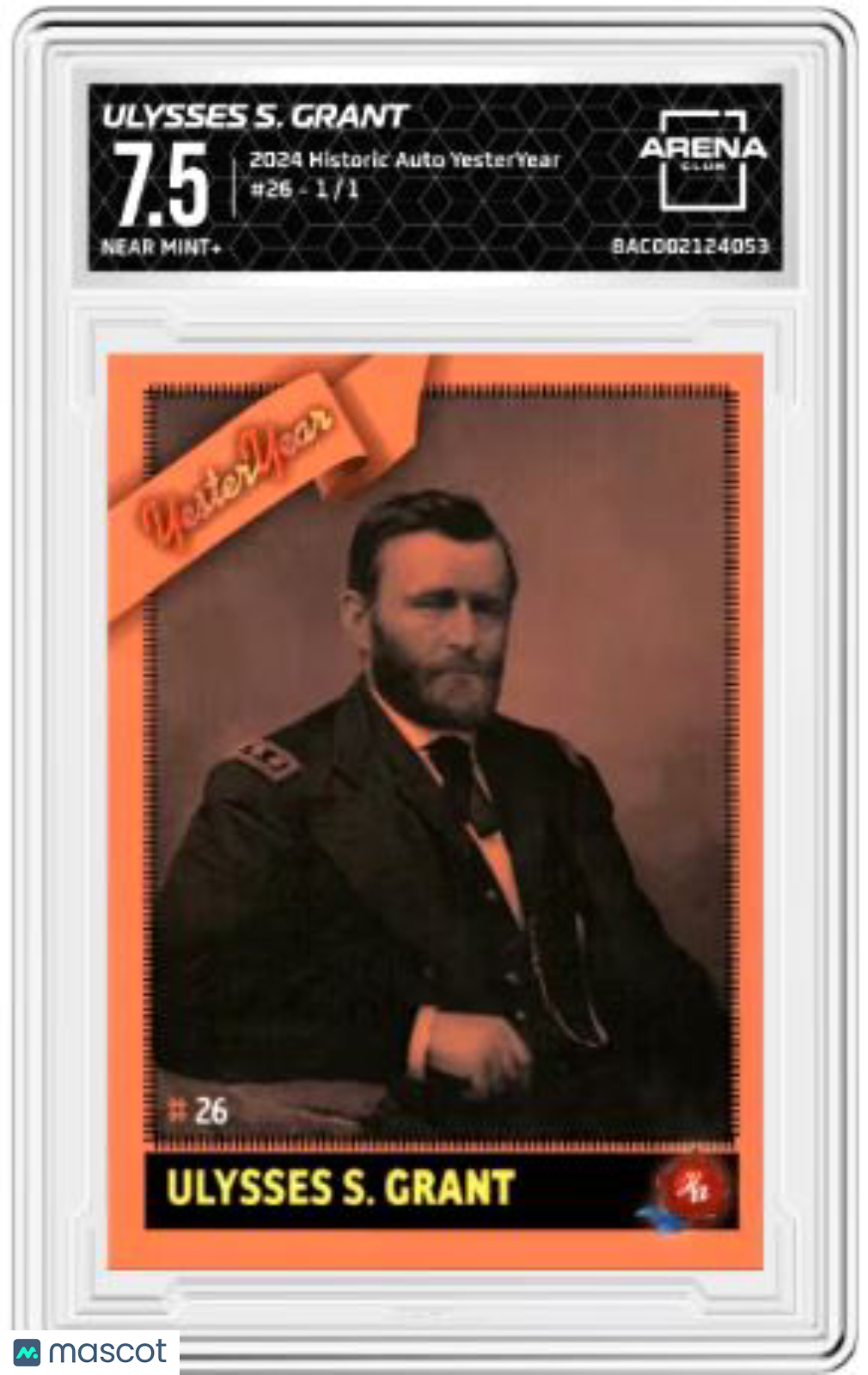2024 Historic Auto YesterYear #26 Arena Club 7.5