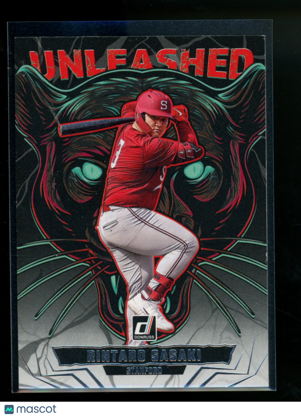 2025 Panini Donruss Unleashed Rintaro Sasaki #No. 6 Baseball