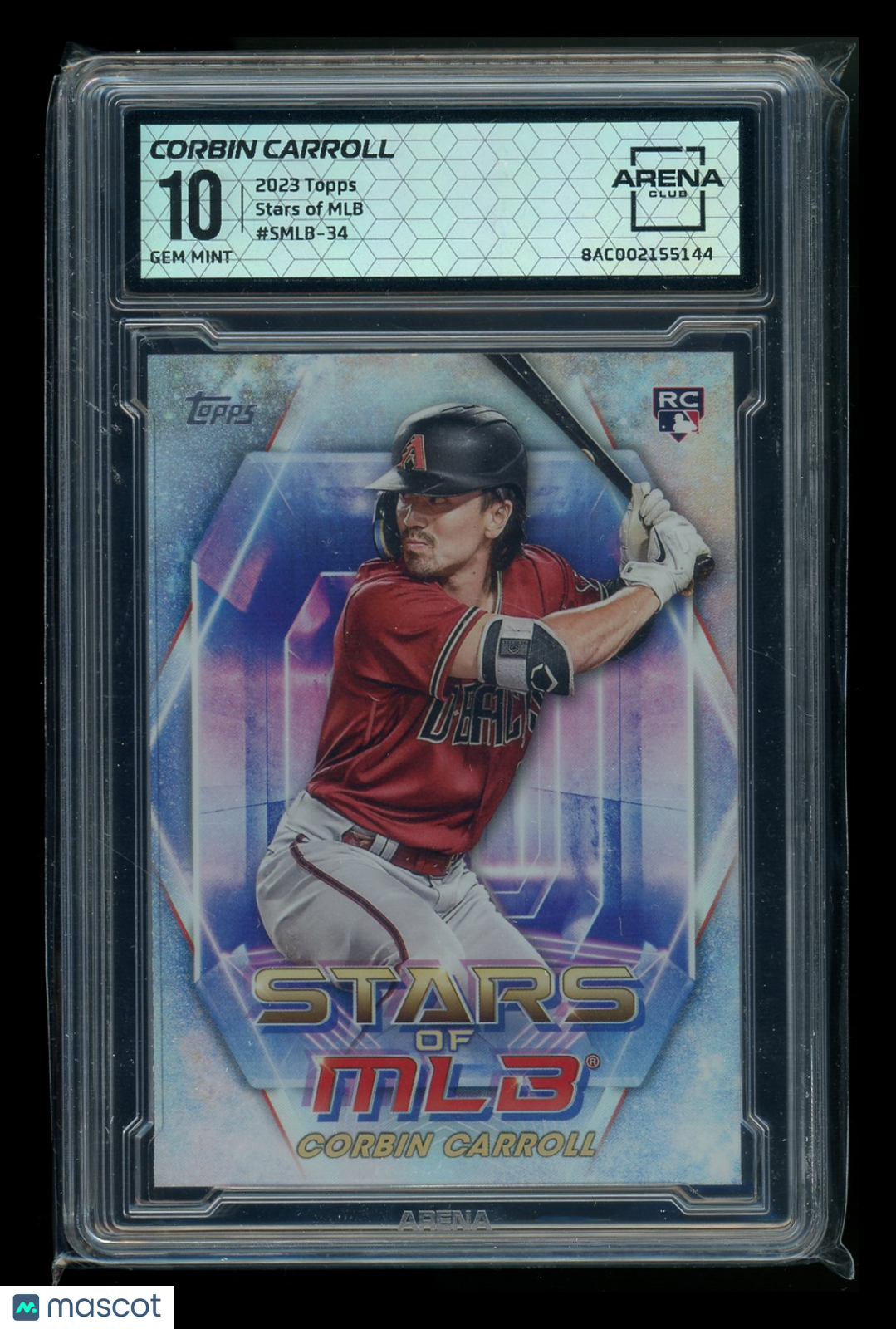 2023 Topps Stars of MLB Corbin Carroll #SMLB-34 RC Baseball Arena Club 10