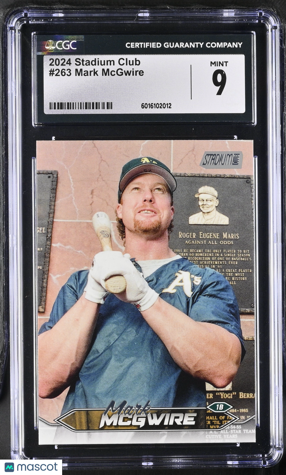 2024 Stadium Club Mark McGwire #263 Baseball CGC 9