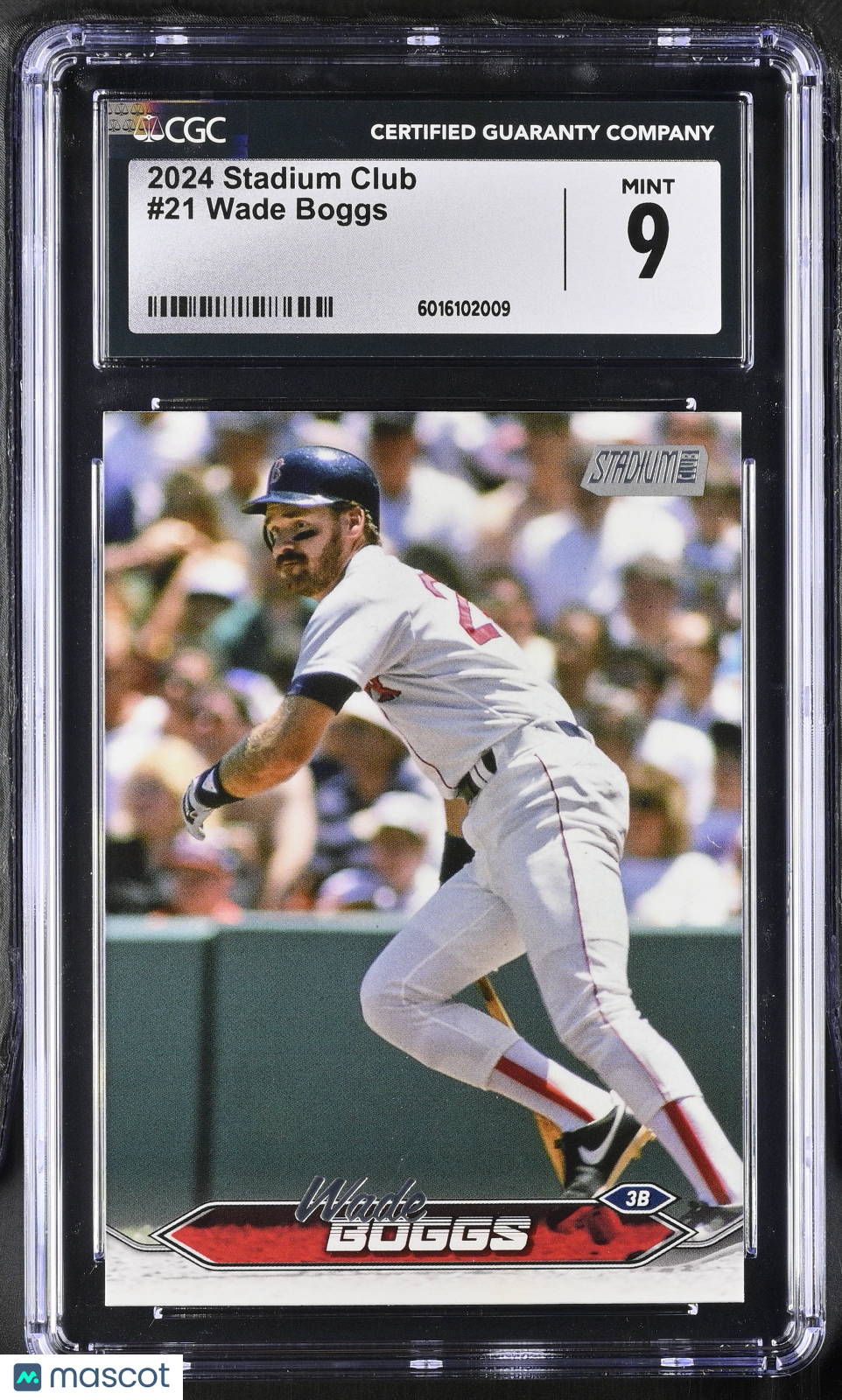 2024 Stadium Club Wade Boggs #21 Baseball CGC 9