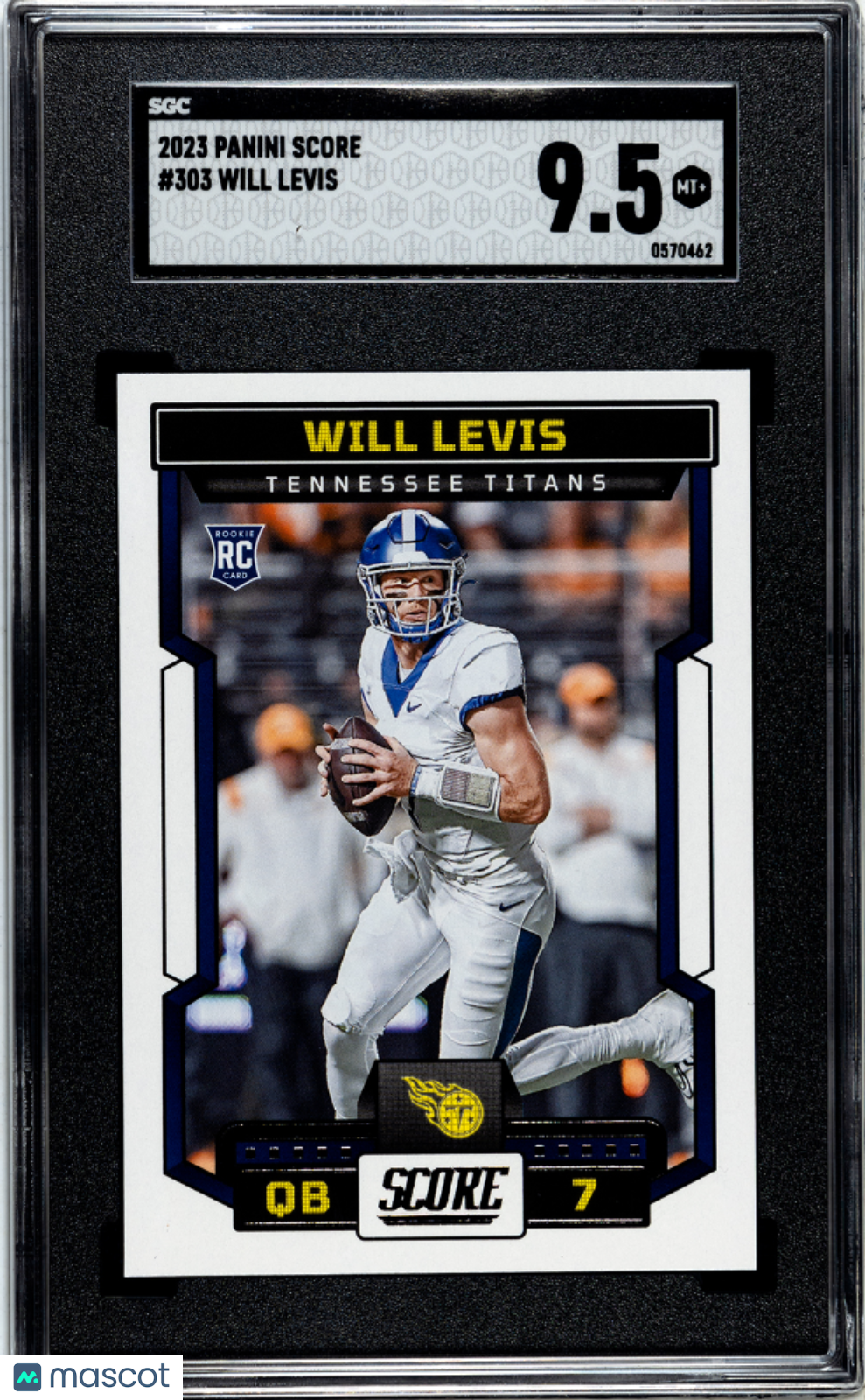 2023 Panini Score Will Levis #303 Football SGC 9.5