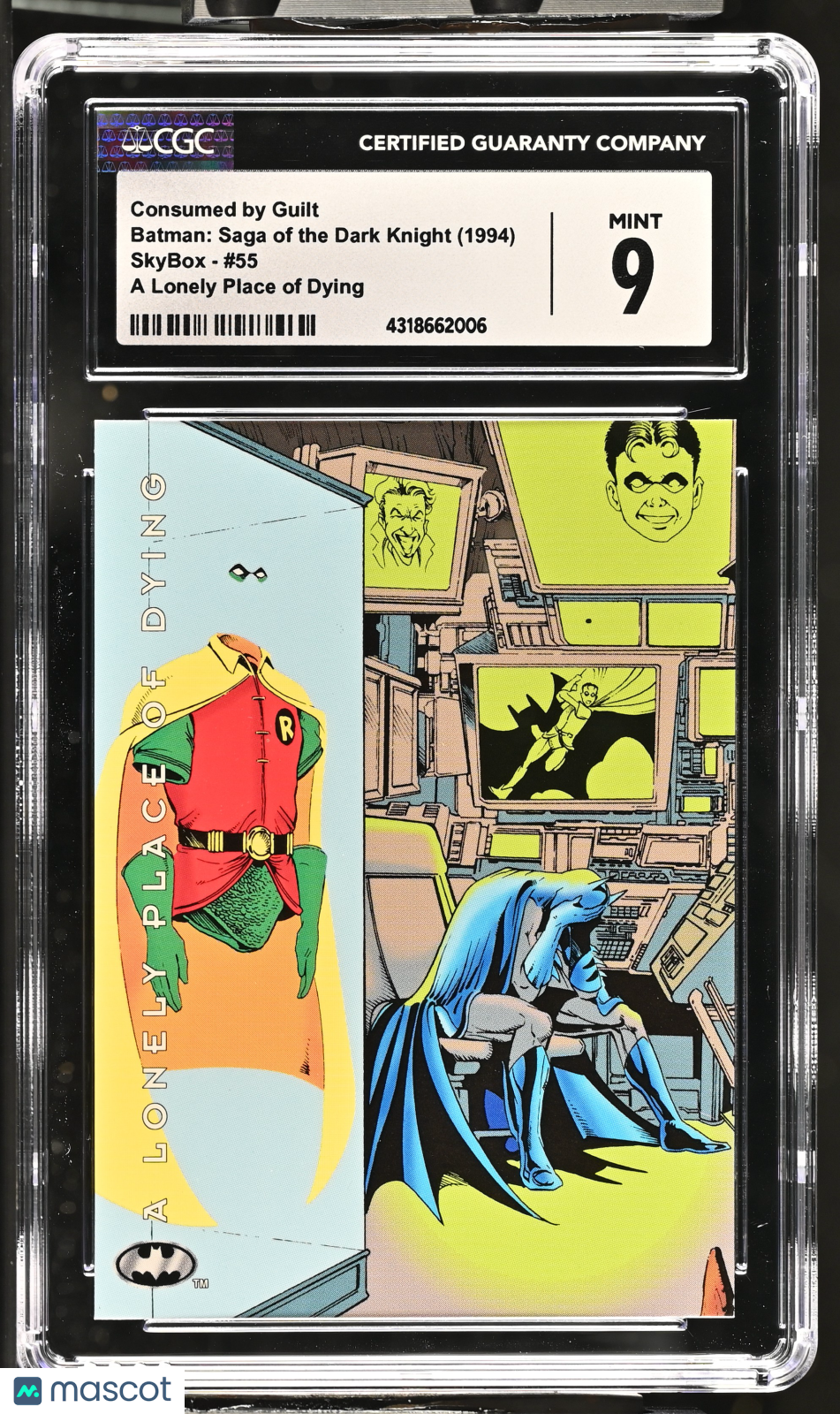 1994 DC Consumed by Guilt #55 English CGC 9 1994 Saga of the Dark Knight