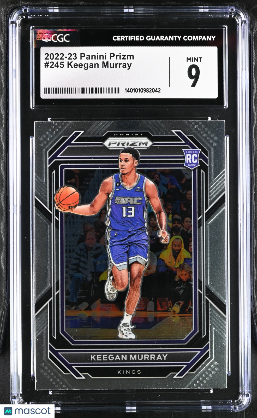 2022 Prizm Keegan Murray #245 Basketball CGC 9