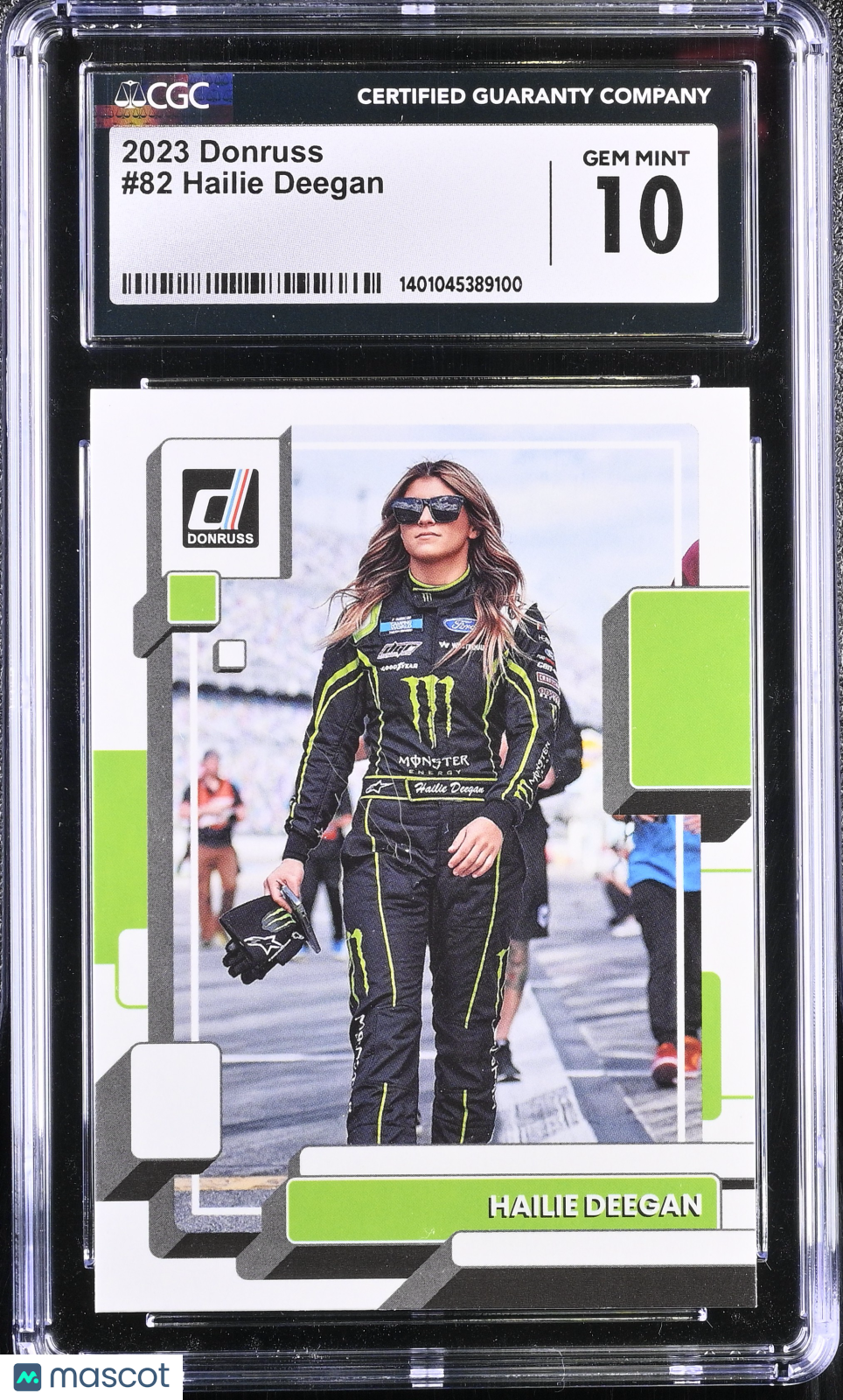 2023 Donruss Hailie Deegan #82 Racing CGC 10