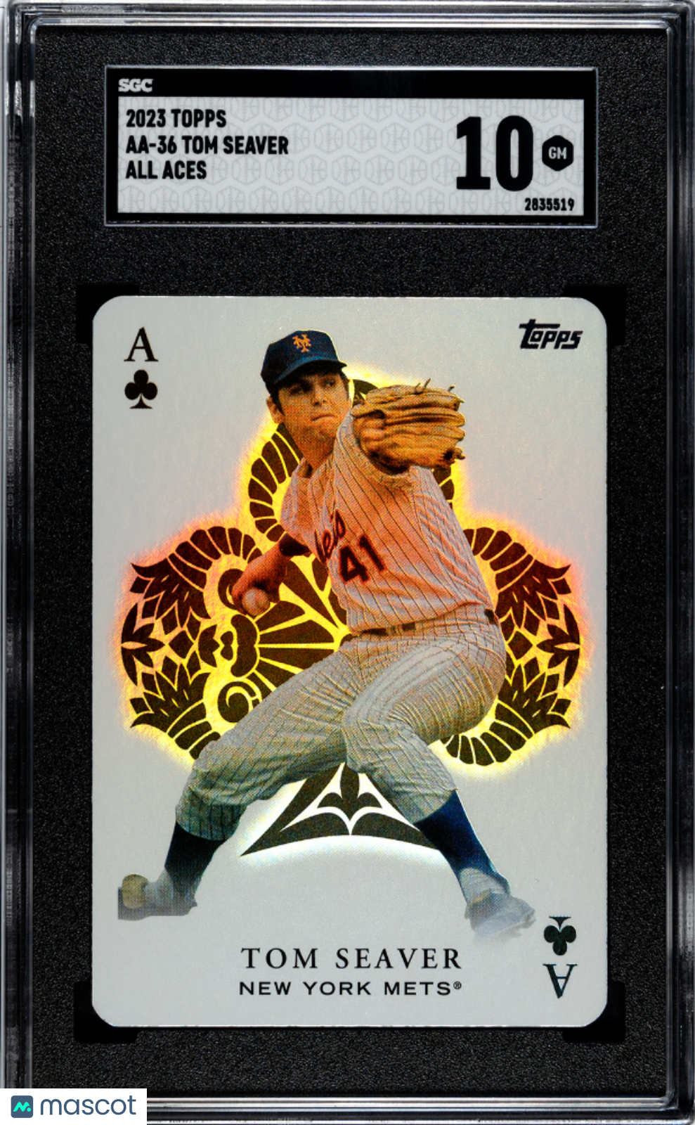 2023 Topps Tom Seaver #AA-36 All Aces Baseball SGC 10