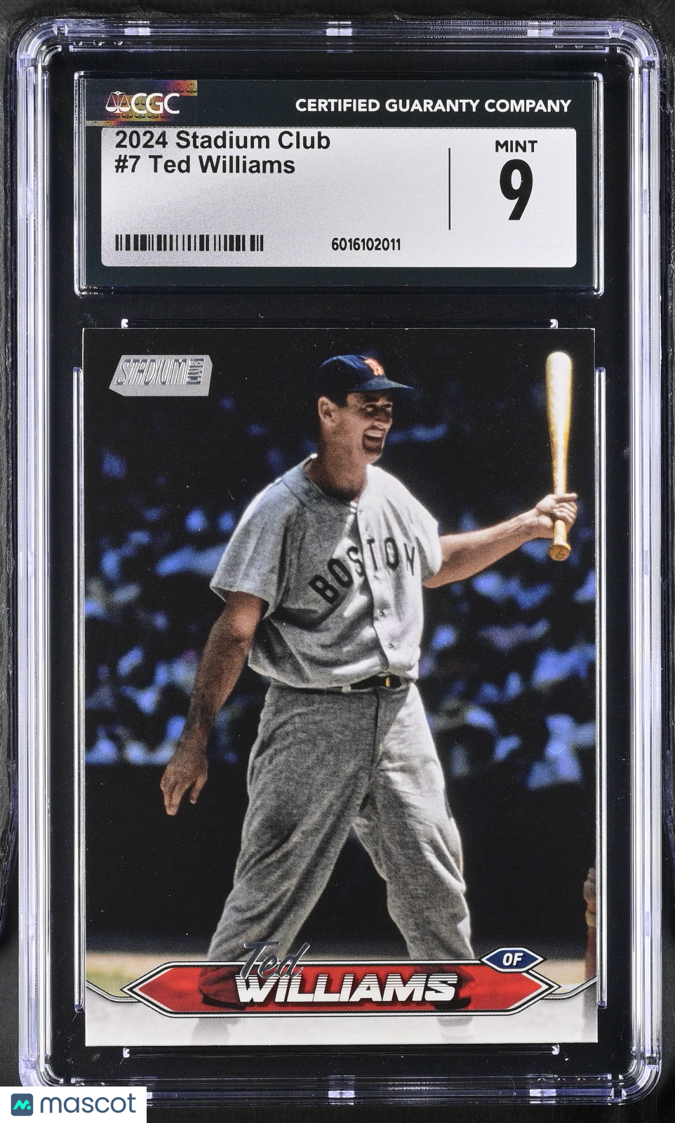 2024 Stadium Club Ted Williams #7 Baseball CGC 9