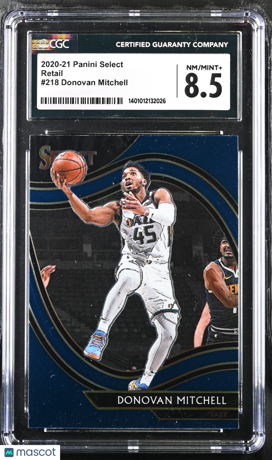 2020 Select Donovan Mitchell #218 Basketball CGC 8.5