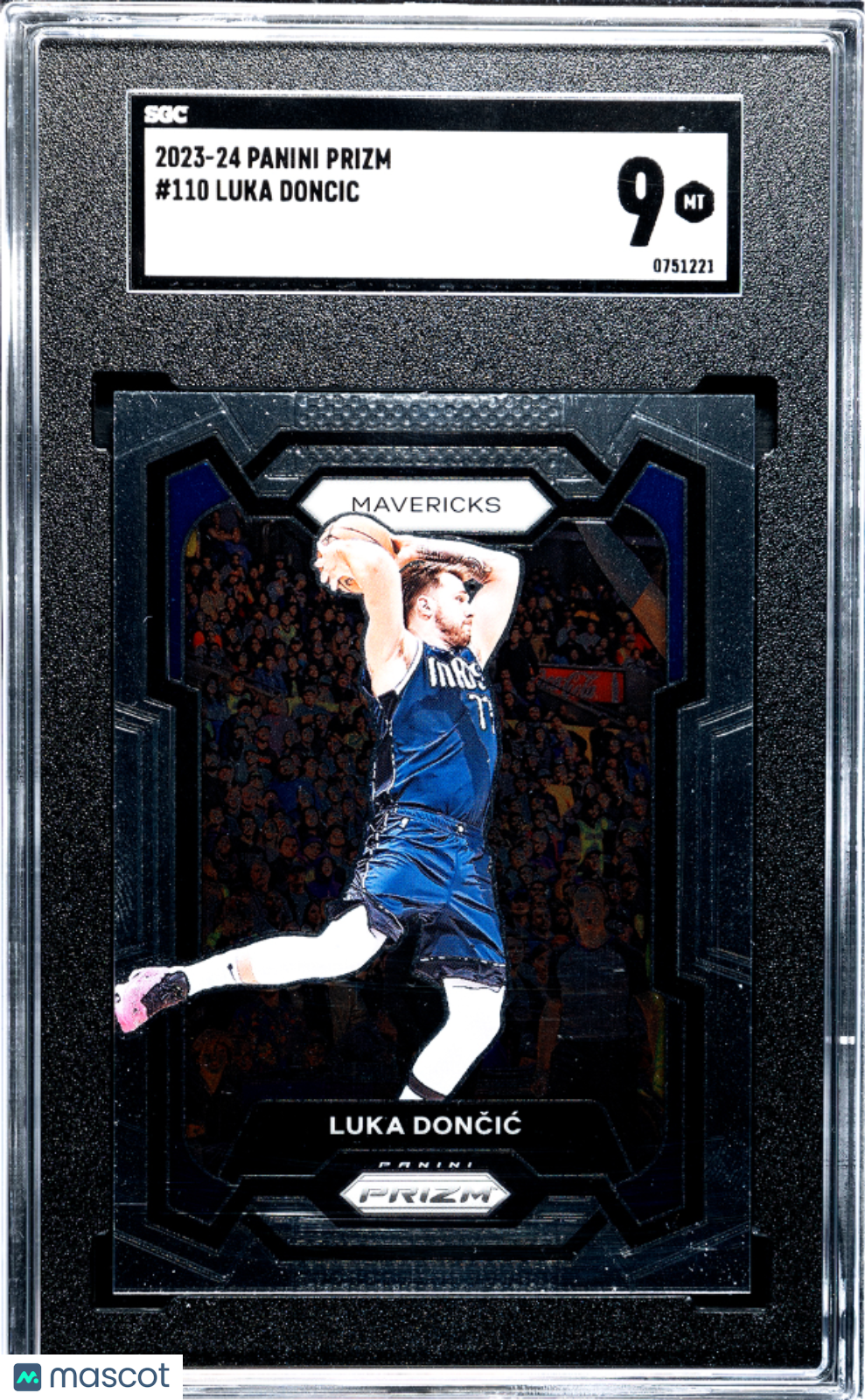 2023 Panini Prizm Luka Doncic #110 Basketball SGC 9