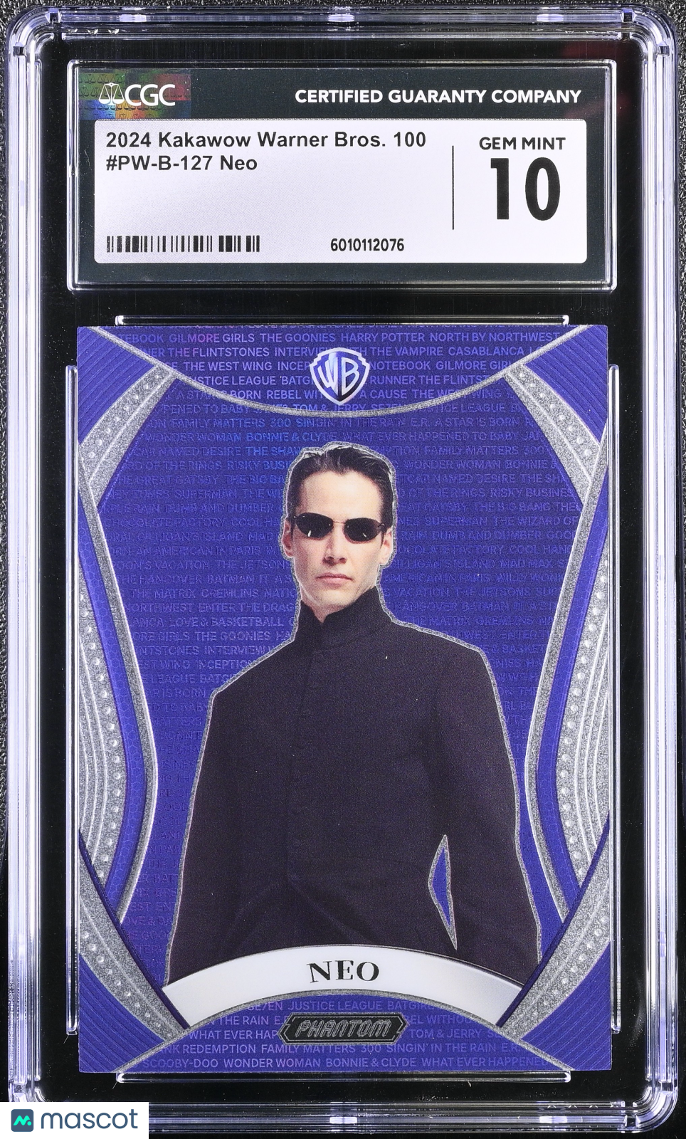 2024 Kakawow Warner Bros. 100 Neo #PW-B-127 Other Non-Sports CGC 10