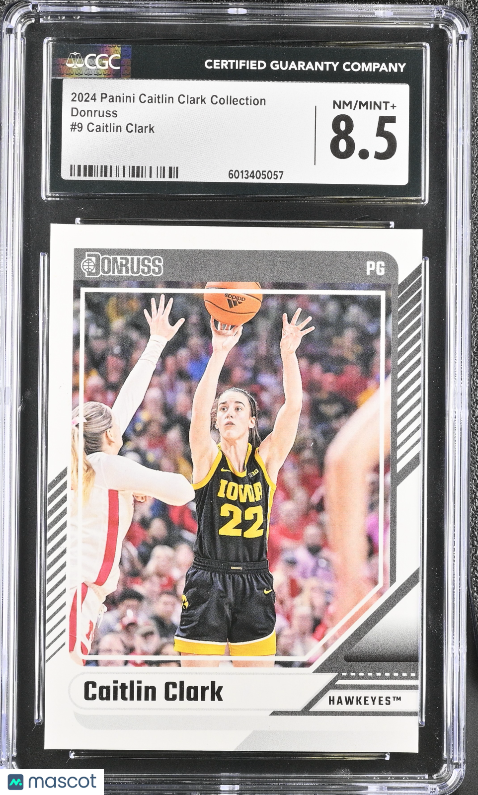 2024 Panini Caitlin Clark Collection Caitlin Clark #9 Donruss CGC 8.5