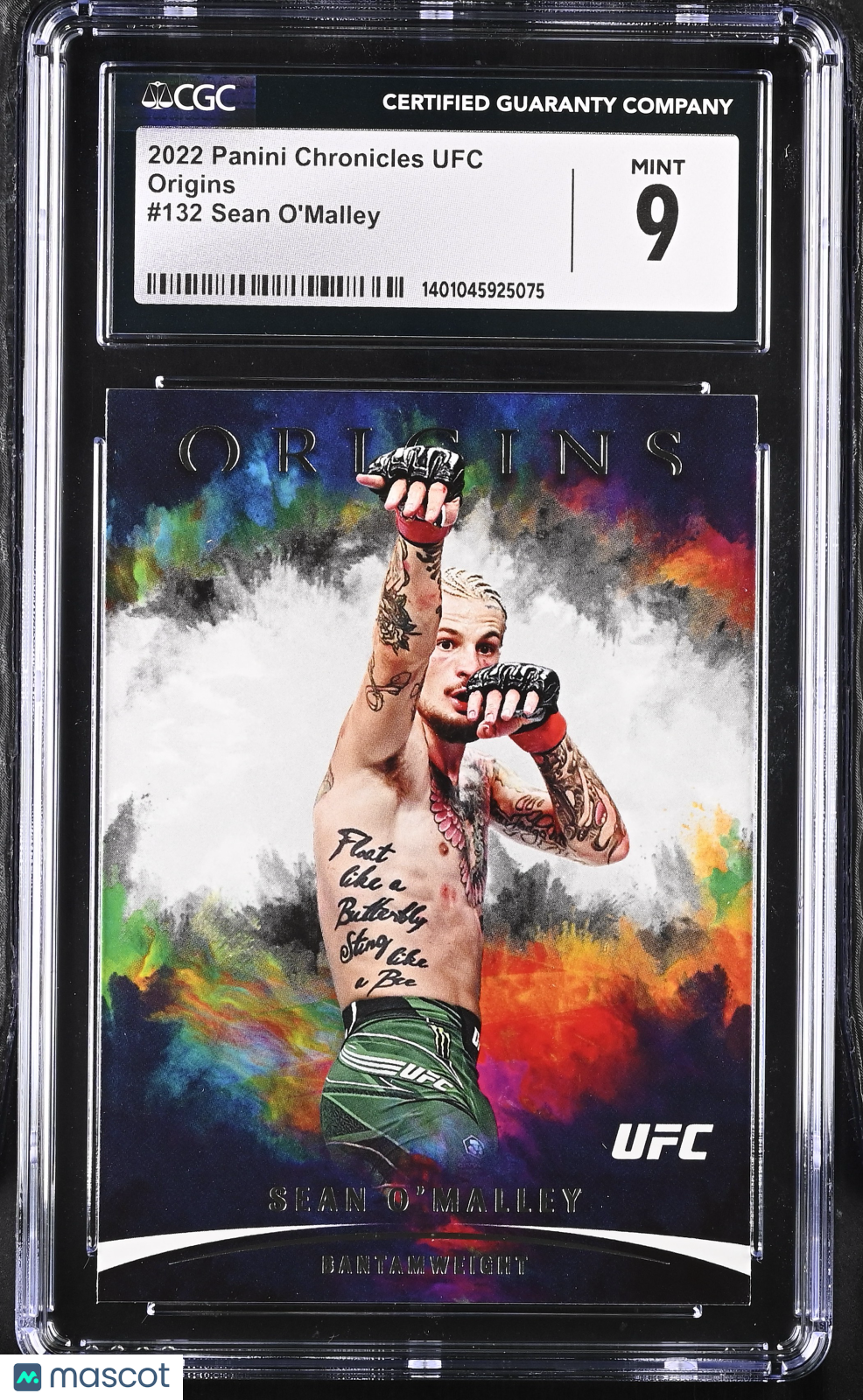 2022 Chronicles UFC Sean O'Malley #132 MMA CGC 9