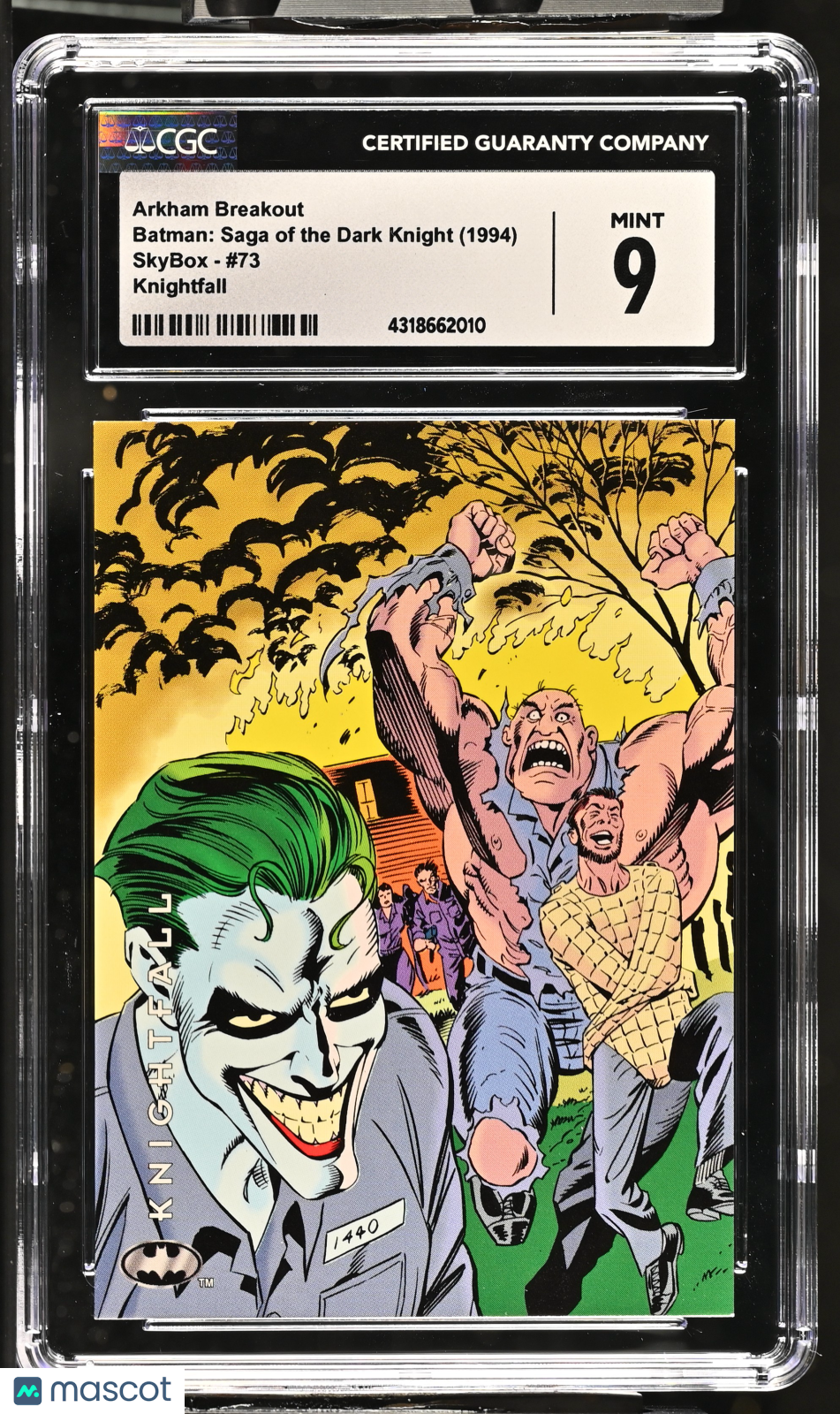 1994 DC Arkham Breakout #73 English CGC 9 1994 Saga of the Dark Knight