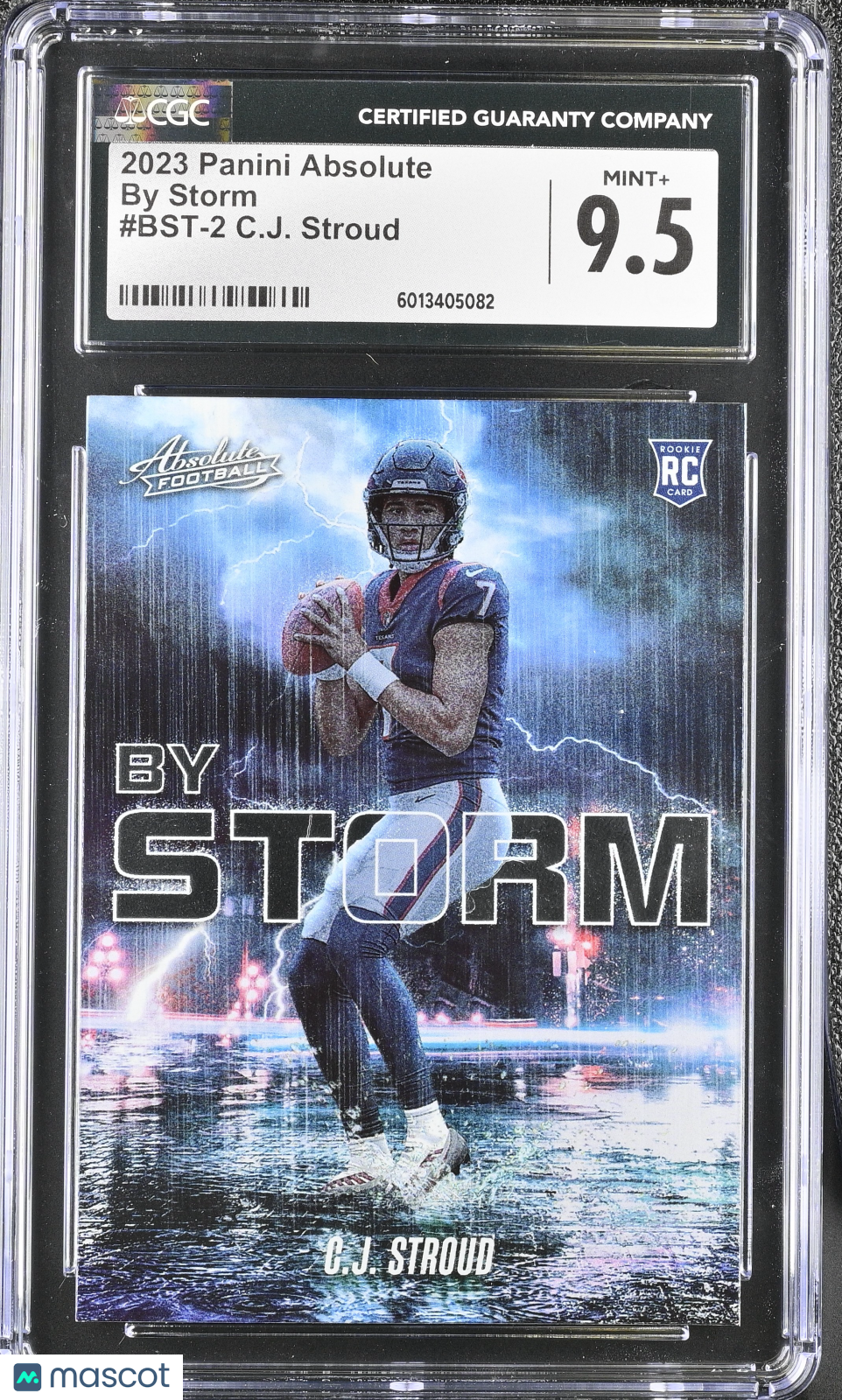 2023 Panini Absolute C.J. Stroud #BST-2 By Storm Football CGC 9.5