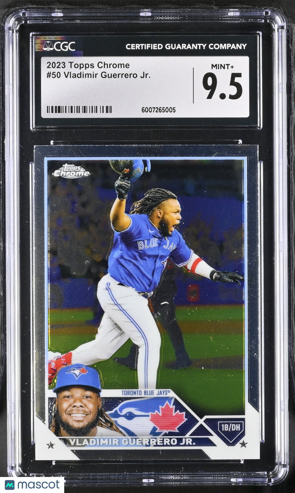 2023 Topps Chrome Vladimir Guerrero Jr. #50 Baseball CGC 9.5