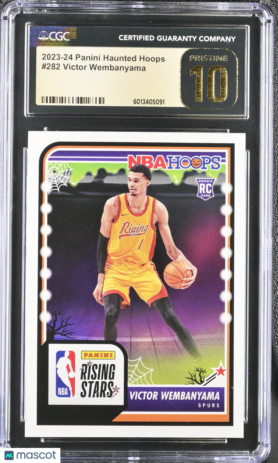 2023-24 Panini Haunted Hoops Victor Wembanyama #282 Basketball CGC 10