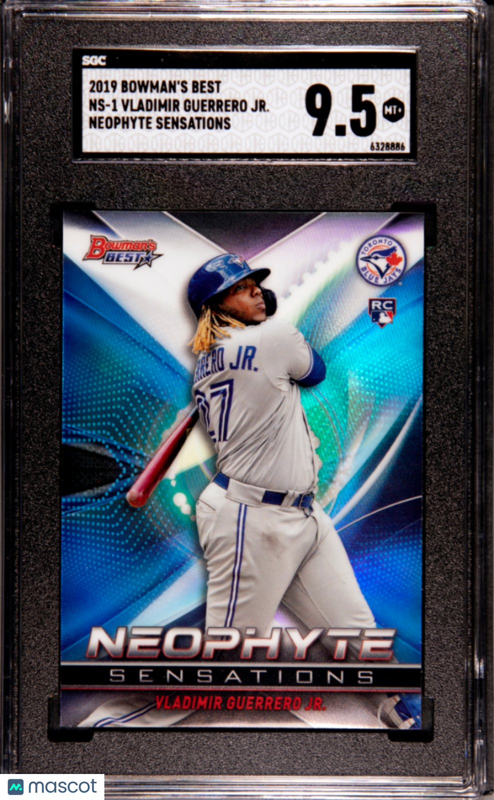 2019 Bowman's Best Vladimir Guerrero JR. #NS-1 Neophyte Sensations  SGC 9.5