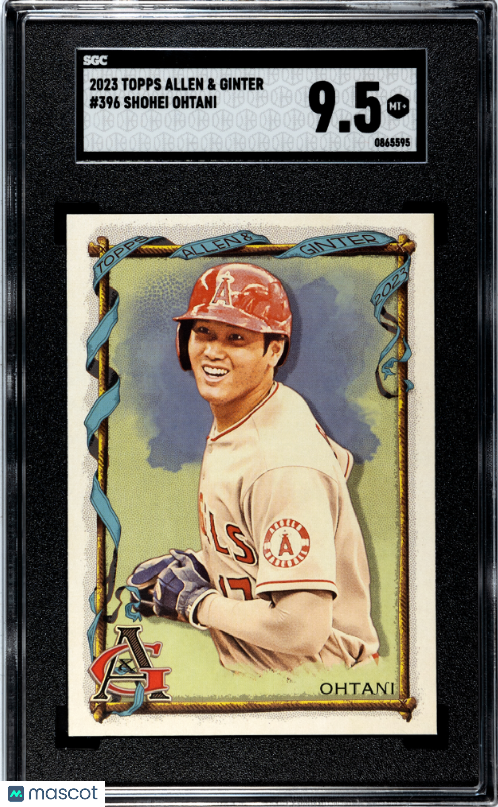 2023 Topps Allen & Ginter Shohei Ohtani #396 Baseball SGC 9.5